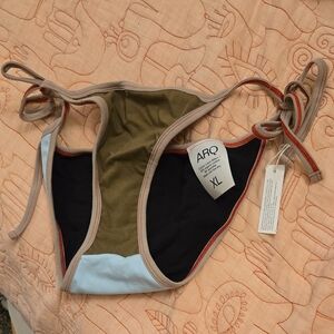 ARQ Multicolor Tie-Side Bikini Bottom